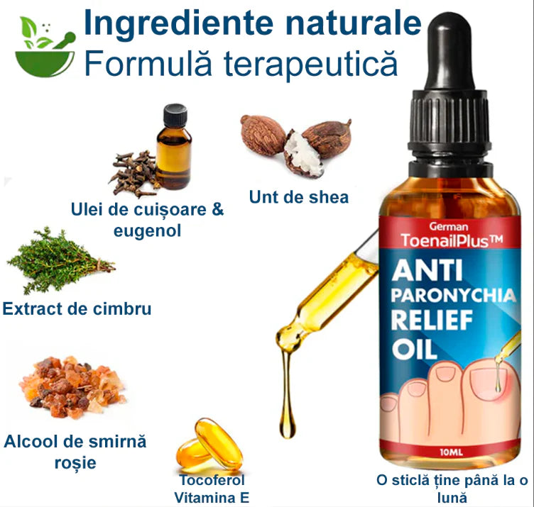 Uleiul ToenailPlus-Regenerarea unghiilor
