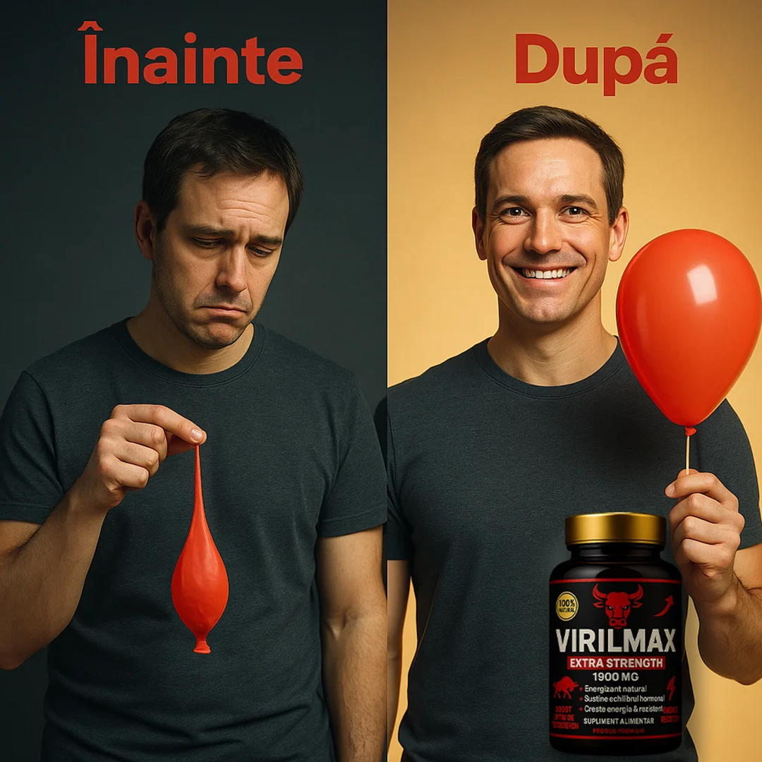 Virilmax™ – Mai multă virilitate și performanță masculină. Nici tu nu te vei recunoaște.