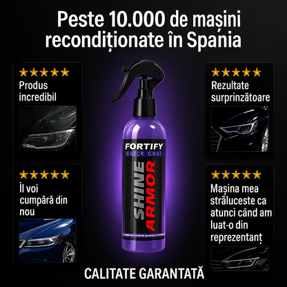 [LEVE 2 ȘI PLĂTEȘTI 1!] Spray-ul CERAMIC care îți transformă mașina în câteva minute – ascunde zgârieturile și redă strălucirea de mașină nouă!