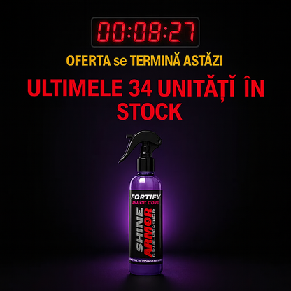 [LEVE 2 ȘI PLĂTEȘTI 1!] Spray-ul CERAMIC care îți transformă mașina în câteva minute – ascunde zgârieturile și redă strălucirea de mașină nouă!