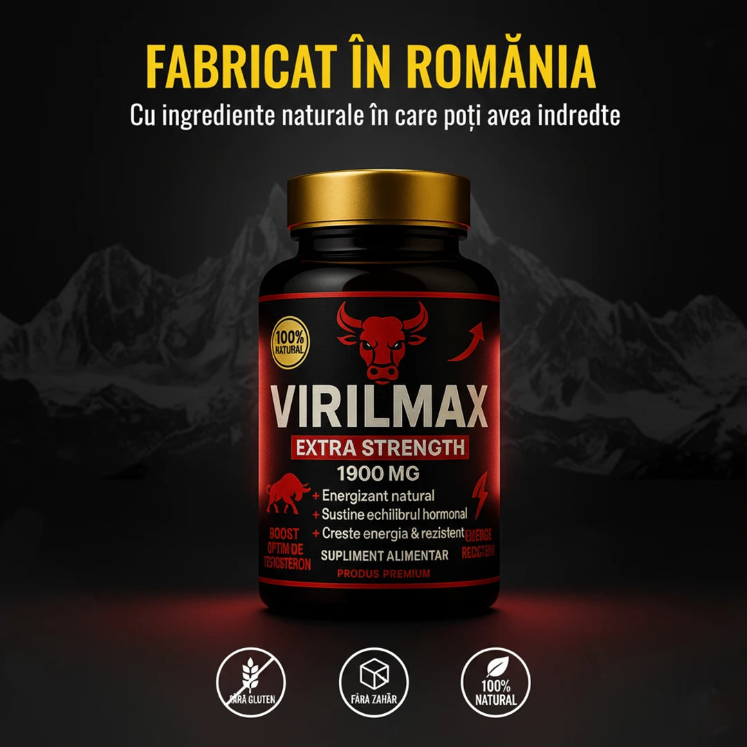 Virilmax™ – Mai multă virilitate și performanță masculină. Nici tu nu te vei recunoaște.