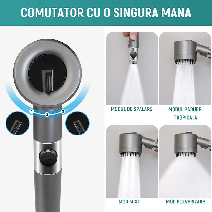JetMax™ - Transformă dușul zilnic într-un moment de plăcere pură.